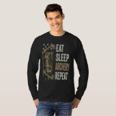 Eat Sleep Archery Repeat  Camouflage Bow USA  Arch Tシャツ (正面フル)