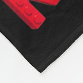 Eat Sleep Build Repeat Master Builder Building Bri フリースブランケット (角)