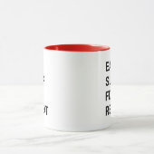 Eat Sleep Fix Repeat Funny Handyman Mechanic IT マグカップ (中央)