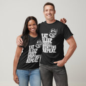 Eat Sleep Ghost Hunting Repeat Ghost Hunter  1 Tシャツ (ユニセックス)