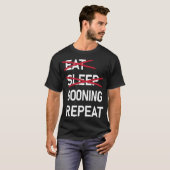 Eat Sleep Gooning Repeat Funny Gooner Tシャツ (正面フル)
