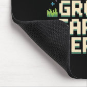 Eat Sleep Grow A Garden Repeat ガーデニング ゲーム ゲーム マウスパッド (コーナー)