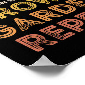 Eat Sleep Grow A Garden Repeat Funny Game 5  ポスター (角)