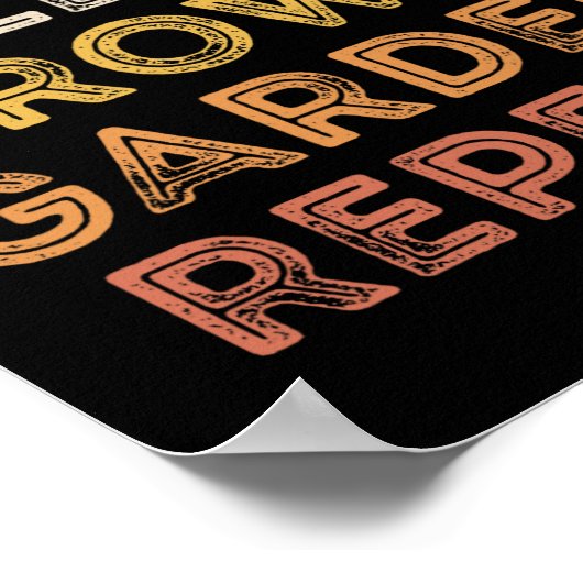 Eat Sleep Grow A Garden Repeat Funny Game 5  ポスター (角)