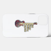Eat sleep guitar repeat. ビンテージカラフルギター Case-Mate iPhoneケース (裏面 (横))