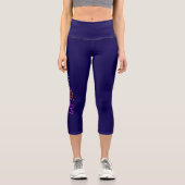 Eat. Sleep. Gym. Repeat. 女性のエクササイズ カプリレギンス (正面)