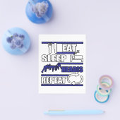 Eat Sleep Headis ギフト チラシ (シングル)