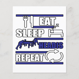 Eat Sleep Headis ギフト チラシ