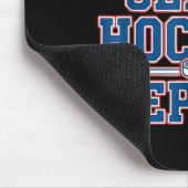 Eat Sleep Hockey Repeat Ice Hockey For Teens Kids  マウスパッド (コーナー)
