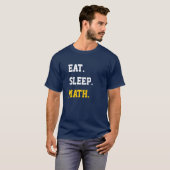 Eat Sleep Math Tシャツ (正面フル)