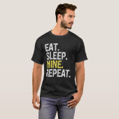 Eat Sleep Mine Repeat For Crypto Miners Sandbox G Tシャツ (正面フル)