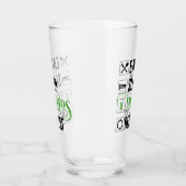 Eat Sleep Mojitos Repeat タンブラーグラス (左)