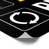 Eat. Sleep. Pina Coladas. Repeat.  ポスター (角)