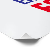 Eat Sleep Play Football Helmet Motivational ポスター (コーナー)