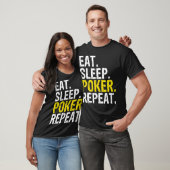 Eat Sleep Poker Repeat Game Gift  Tシャツ (ユニセックス)