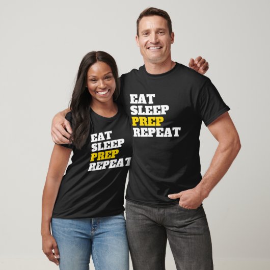 Eat Sleep Prep Repeat  Prepper Gear and Prepper Su Tシャツ (ユニセックス)