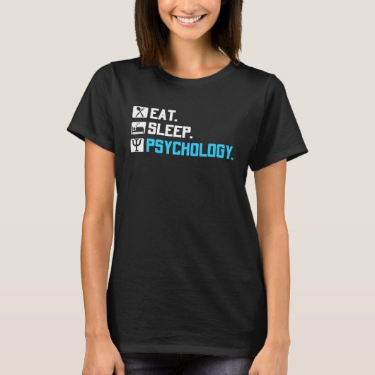 Eat Sleep Psychology School Psychologist Teacher G Tシャツ (正面)