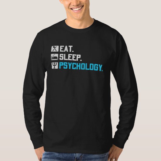 Eat Sleep Psychology School Psychologist Teacher G Tシャツ (正面)