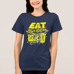 Eat Sleep Rock.ESR01 トライブレンドTシャツ
