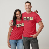 Eat, Sleep, Shoot - Funny Photographer Tシャツ (ユニセックス)