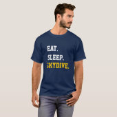 Eat Sleep Skydive Tシャツ (正面フル)