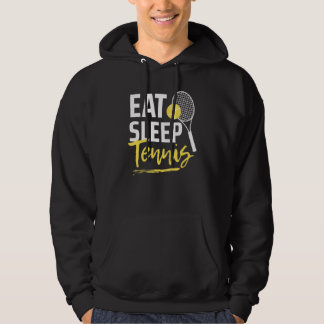 Eat Sleep Tennis Player Funny Men's Women's Sports パーカ
