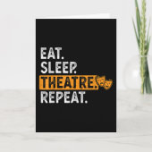 Eat Sleep Theatre Repeat Theater カード (正面)