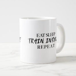 Eat Sleep TRAIN INSANE Repeat | 20oz スペシャルマグ ジャンボコーヒーマグカップ