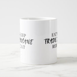 Eat Sleep TRAIN INSANE Repeat | 20oz スペシャルマグ ジャンボコーヒーマグカップ