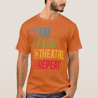 Eat Sleepheatre Repeat アーティスト 女優 俳優 少年 Tシャツ