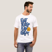 Eat slepp play repeat tシャツ (正面フル)