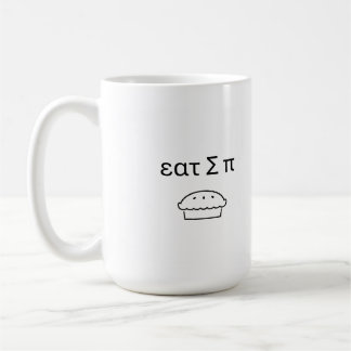 Eat sum pie mug コーヒーマグカップ