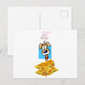 eat tacos pet dogs ポストカード (正面/裏面)