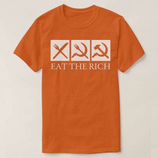 Eat The Rich   (2)  Tシャツ (デザイン正面)