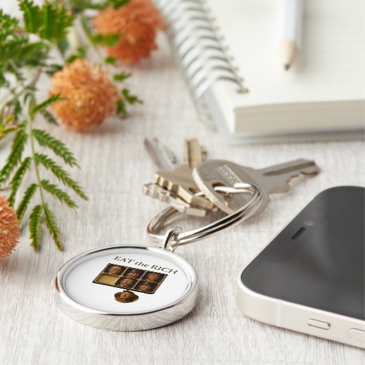 Eat The Rich Classic キーホルダー (側面)