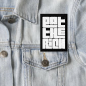 Eat the Rich - Funny Socialist  缶バッジ (インサイチュ)