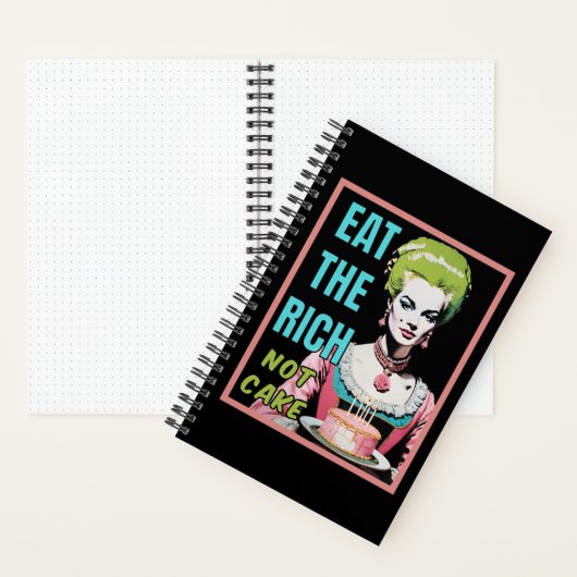 Eat The Rich, Not Cake ノートブック (内側)