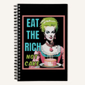 Eat The Rich, Not Cake ノートブック (正面)