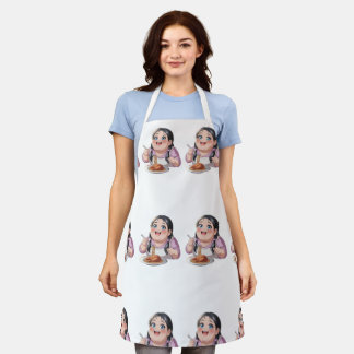 Eat today fasting tomorrow エプロン