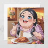 Eat today fasting tomorrow セーブザデート (正面/裏面)