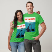 Eathe Rich Orca Paws 笑える 滑稽な 狂った メーム Tシャツ (ユニセックス)