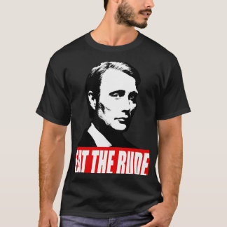 EATHE RUDE ハンニバル ダークバックグラウンド Tシャツ