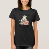 Eating Animals Is Weird Funny Vegetarian Quote Pr Tシャツ (正面)