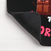 Eating Chocolate For Two Pregnancy Valentines Day マウスパッド (コーナー)