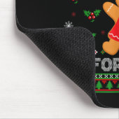 Eating For Two Pregnancy Announcement Ugly Sweater マウスパッド (コーナー)