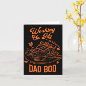 Eating For Two Thanksgiving Couples Pregnancy Anno カード (黄色い花)