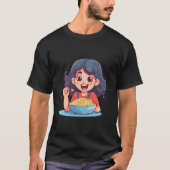 Eating Pasta Pasta Tシャツ (正面)