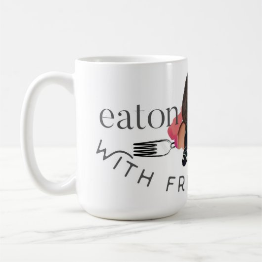 Eaton GoodとFreddie Jean – 大きなコーヒーマグ コーヒーマグカップ (左)