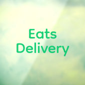 Eatsデリバリーのドライバー用窓デカール ウィンドウサイン (シート3)