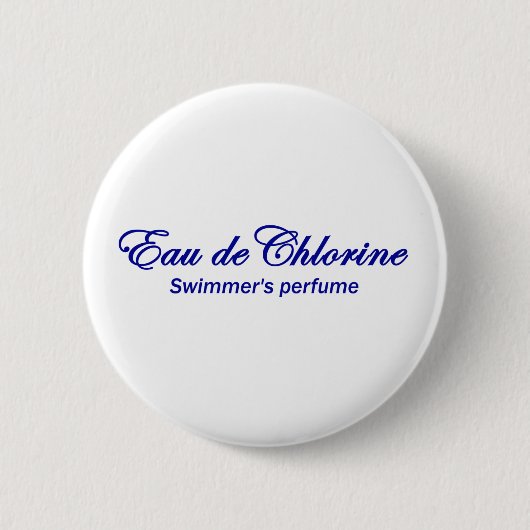 Eau de Chlorineボタン 缶バッジ (正面)
